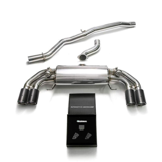 Armytrix Stainless Steel Valvetronic Catback Exhaust System | 2015-2018 Audi S1 8x 2.0L Turbo (AU8XS-QC11)-C-Dub Tech