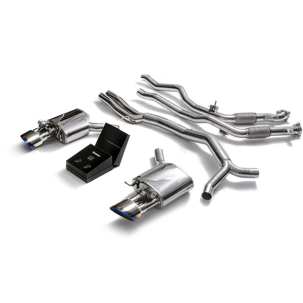 Armytrix Stainless Steel Valvetronic Catback Exhaust System | 2017-2020 Audi RS4 B9 Avant 2.9 V6 Turbo | Audi RS5 B9 2.9 V6 Turbo (AU94R-DS45B)-C-Dub Tech