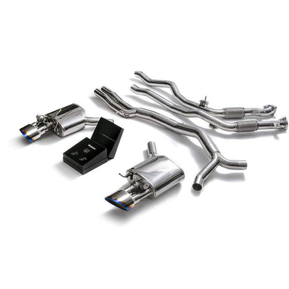 Armytrix Stainless Steel Valvetronic Catback Exhaust System | 2017-2020 Audi RS4 B9 Avant 2.9 V6 Turbo | Audi RS5 B9 2.9 V6 Turbo (AU94R-DS45B)-C-Dub Tech