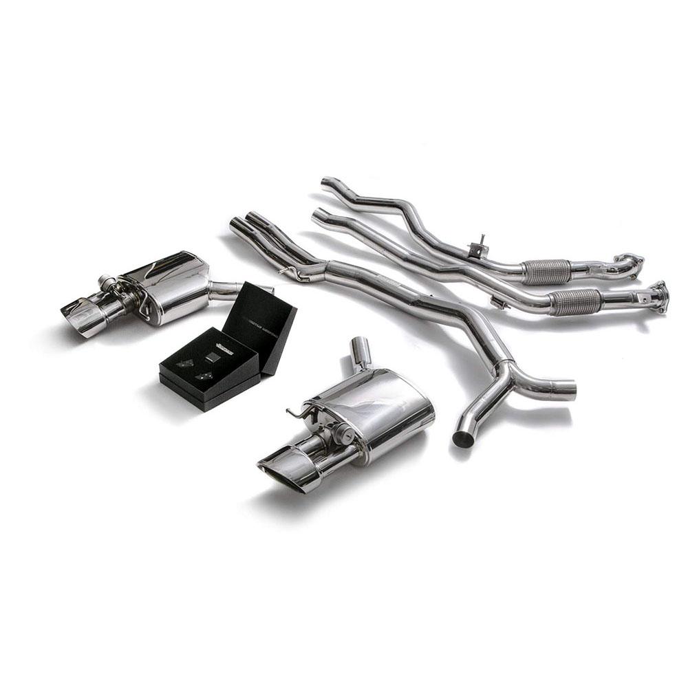 Armytrix Stainless Steel Valvetronic Catback Exhaust System | 2017-2020 Audi RS4 B9 Avant 2.9 V6 Turbo | Audi RS5 B9 2.9 V6 Turbo (AU94R-DS45B)-C-Dub Tech