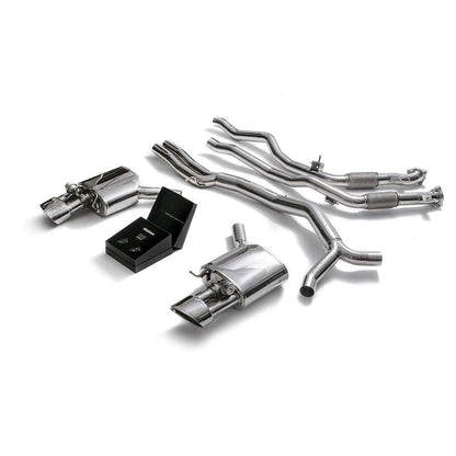 Armytrix Stainless Steel Valvetronic Catback Exhaust System | 2017-2020 Audi RS4 B9 Avant 2.9 V6 Turbo | Audi RS5 B9 2.9 V6 Turbo (AU94R-DS45B)-C-Dub Tech