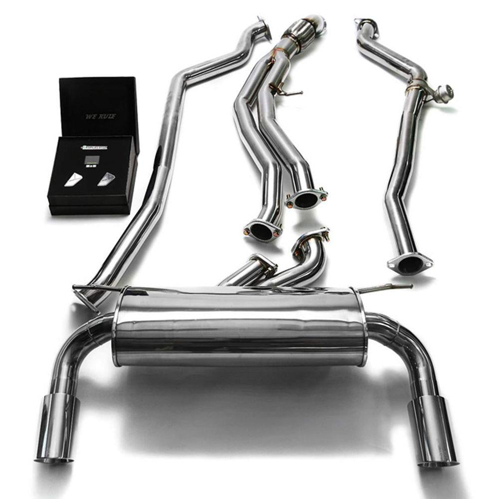 Armytrix Stainless Steel Valvetronic Catback Exhaust System | 2012-2015 BMW M135i / M235i F2x (BMF23-DC11)-C-Dub Tech