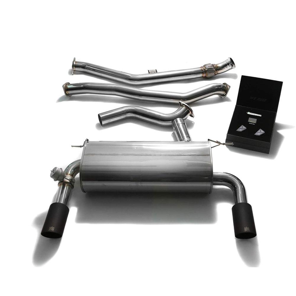 Armytrix Stainless Steel Valvetronic Catback Exhaust System | 2012-2015 BMW 335i / 435i F3x (BMF33-DC11)-C-Dub Tech