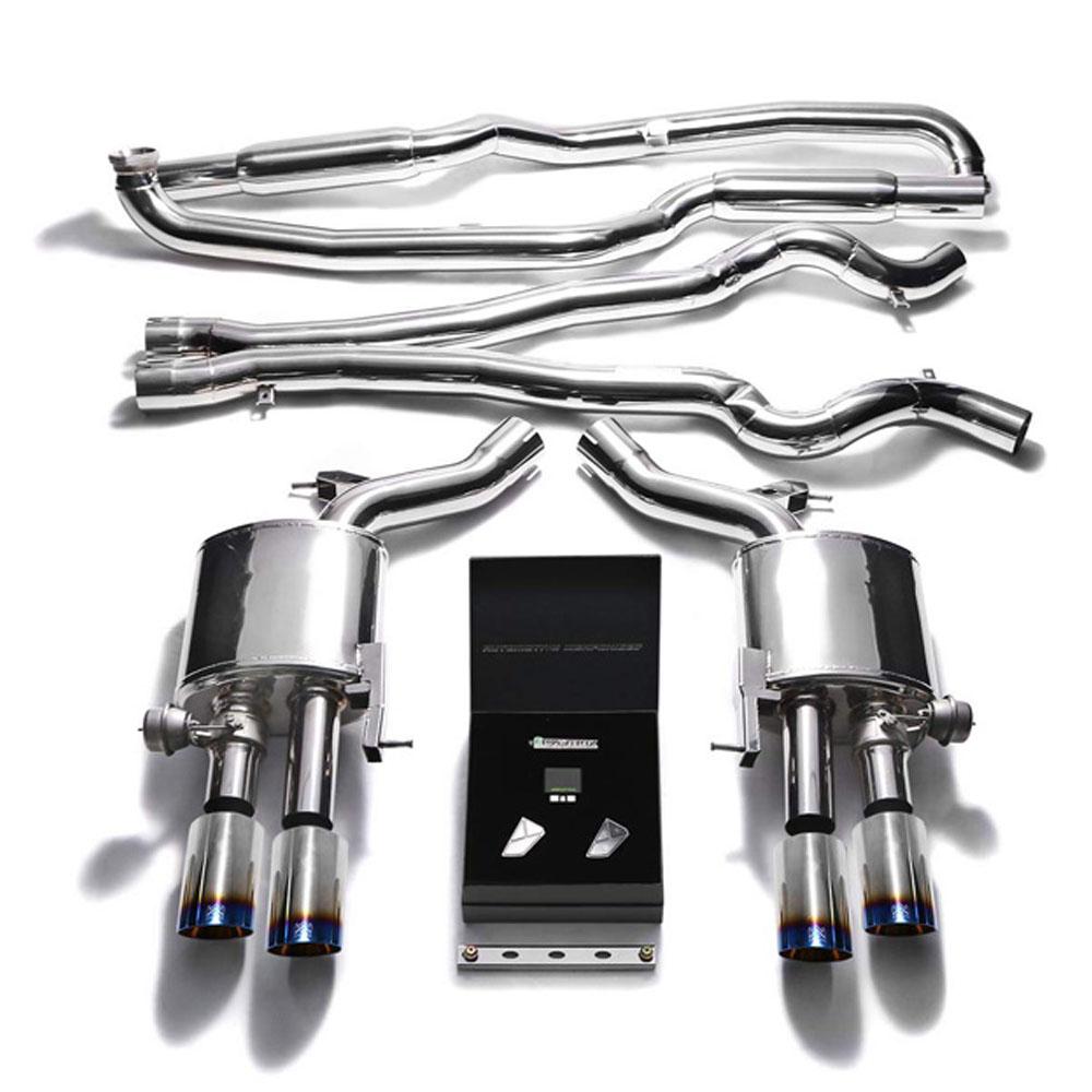 Armytrix Stainless Steel Valvetronic Catback Exhaust System | 2013-2019 BMW M6 F10 (BMF6M-QC11)-C-Dub Tech