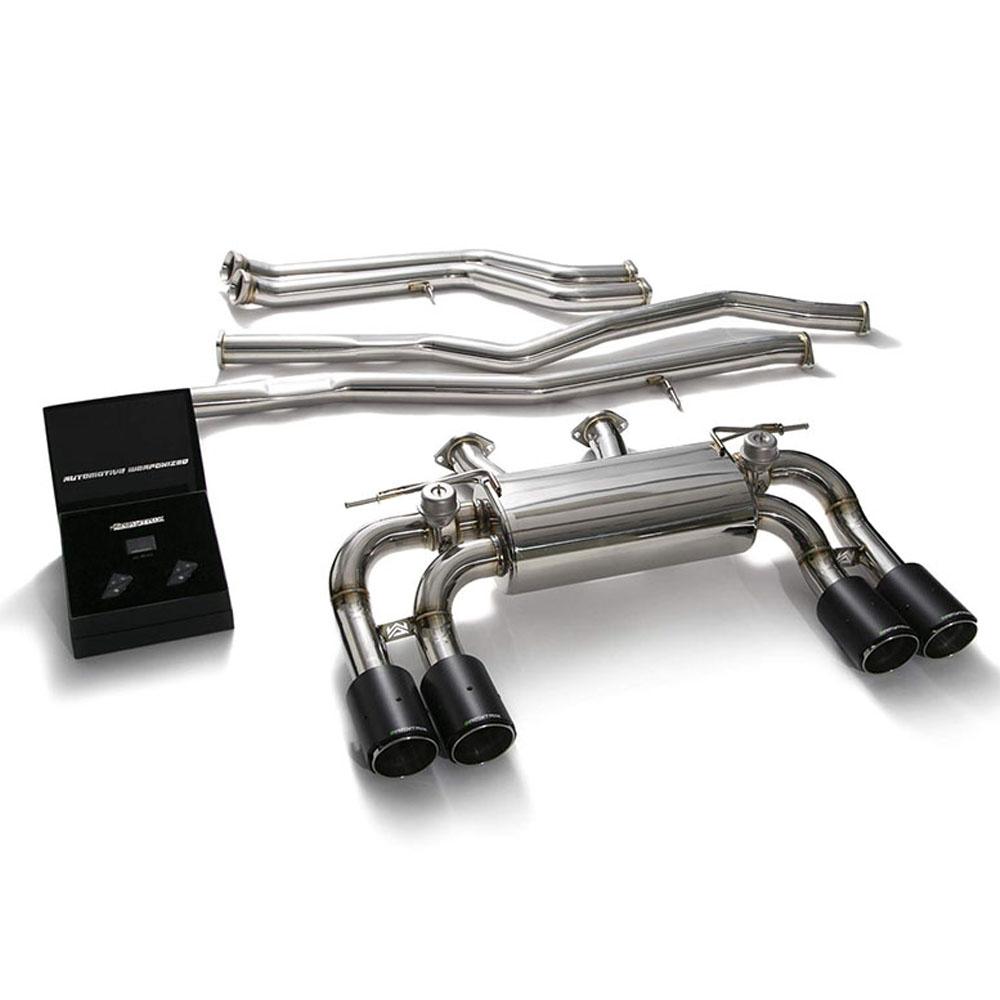 Armytrix Stainless Steel Valvetronic Catback Exhaust System | 2019+ BMW M2 Competition Coupe (BMF87-CQC38)-C-Dub Tech