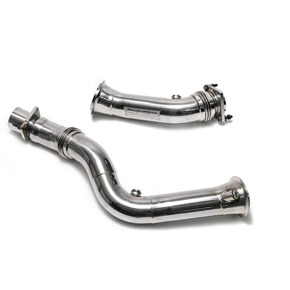 Armytrix Sport Cat Downpipe w/200 CPSI Catalytic Converters | 2015-2020 BMW M3 / M4 F8x (BMF8M-CD)-C-Dub Tech