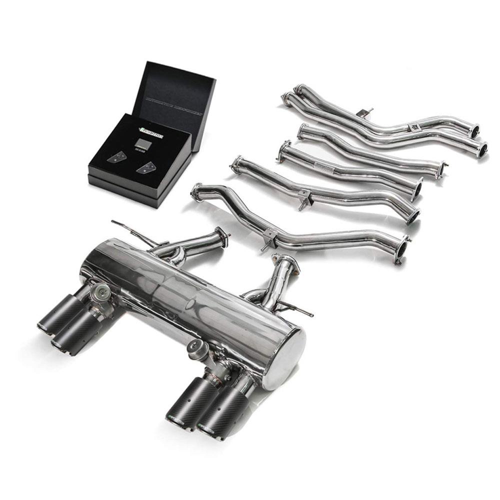 Armytrix Stainless Steel Valvetronic Catback Exhaust System | 2015-2020 BMW M3 / M4 F8x (BMF8M-QC11)-C-Dub Tech