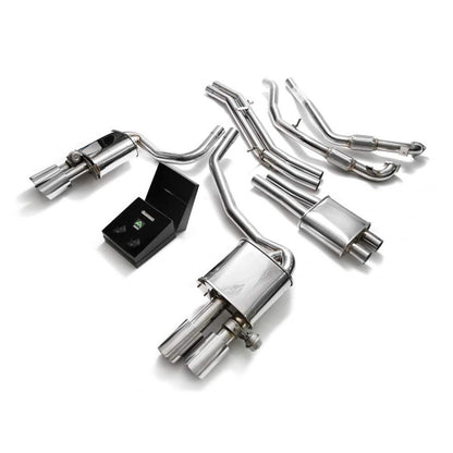 Armytrix Stainless Steel Valvetronic Catback Exhaust System | 2015-2021 Ford Mustang GT MK6 (FDM65-QC38)-C-Dub Tech