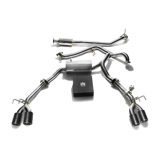 Armytrix Stainless Steel Valvetronic Exhaust System | 2016-2017 Honda Civic Type-R FK2 2.0L Turbo LHD (HCRF2-QC38)-C-Dub Tech