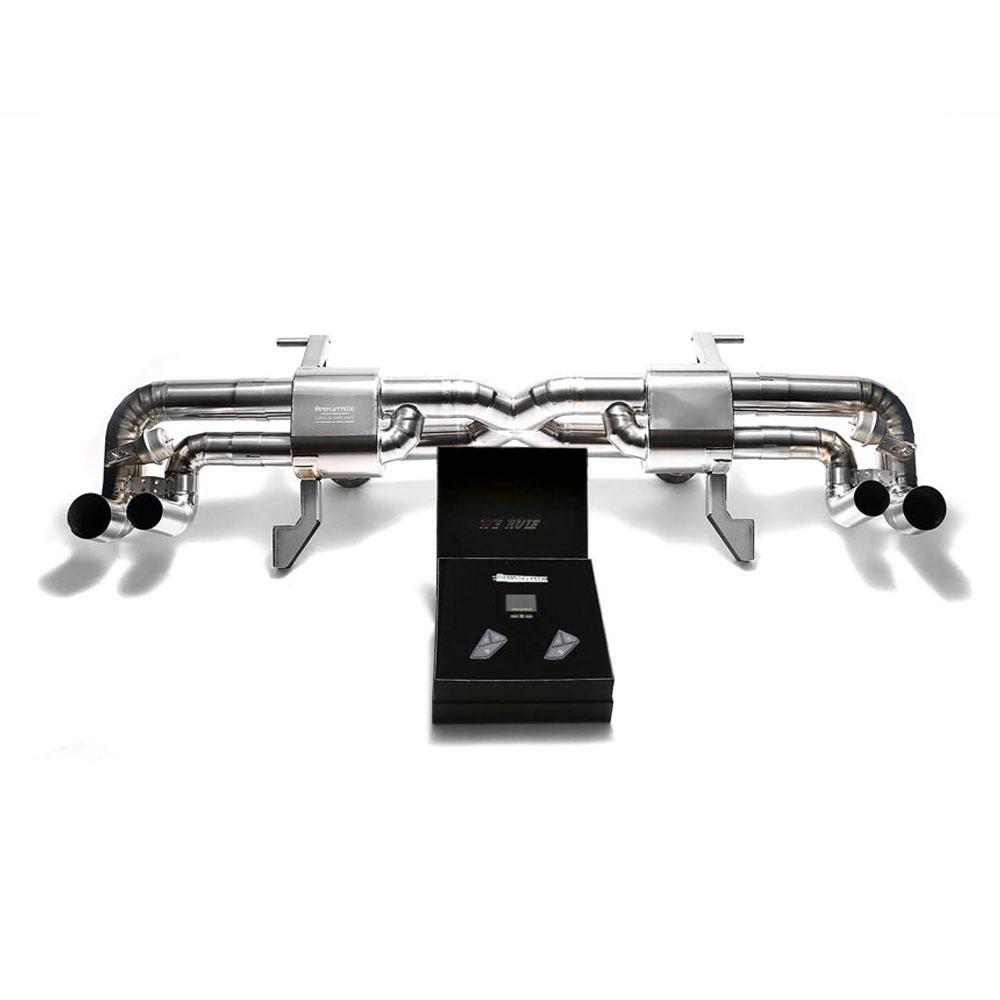 Armytrix Titanium Valvetronic Exhaust System | 2008-2013 Lamborghini Gallardo (LBGL5-C)-C-Dub Tech