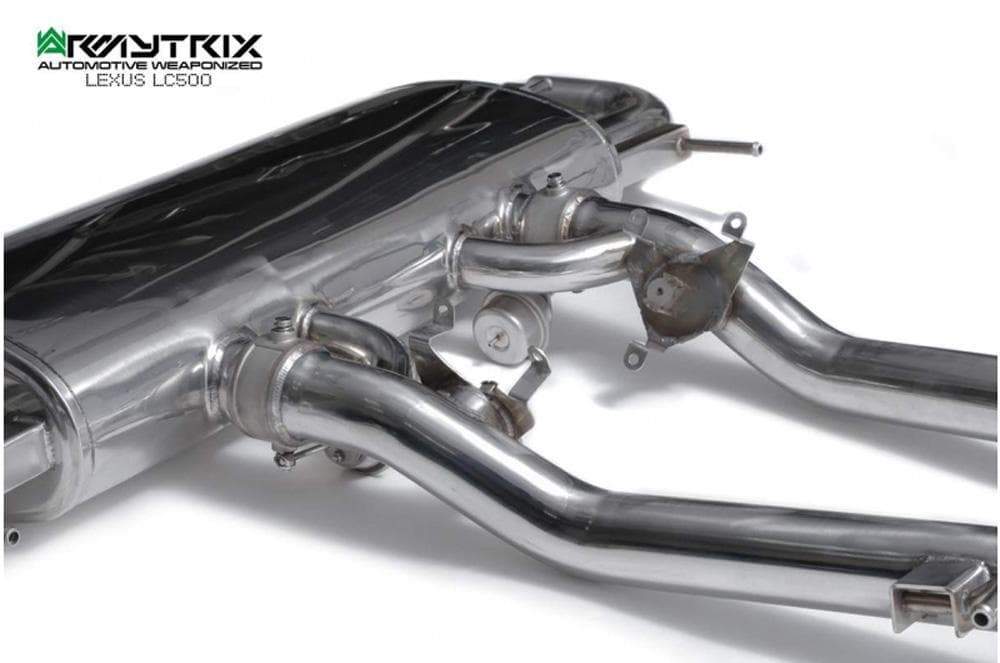 ARMYTRIX Valvetronic Cat-Back Exhaust | 2017-2019 Lexus LC500 5.0L (LXLC5-C)