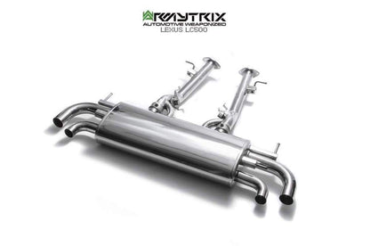 ARMYTRIX Valvetronic Cat-Back Exhaust | 2017-2019 Lexus LC500 5.0L (LXLC5-C)