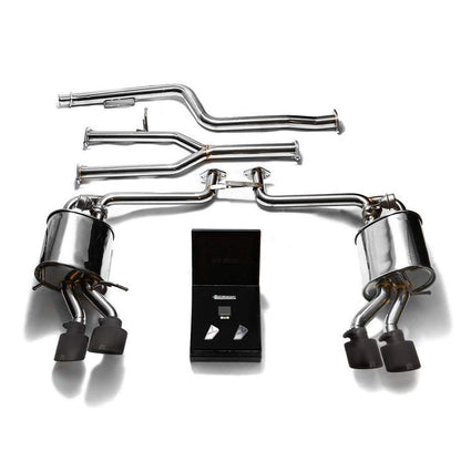 Armytrix Stainless Steel Valvetronic Performance Catback Exhaust | 2012-2015 Mercedes-Benz C-Class W204 (MB042-QS20B)-C-Dub Tech