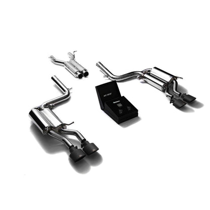 Armytrix Stainless Steel Valvetronic Catback Exhaust | 2008-2014 Mercedes-Benz C63 AMG W204 (MB046-QS19B)-C-Dub Tech