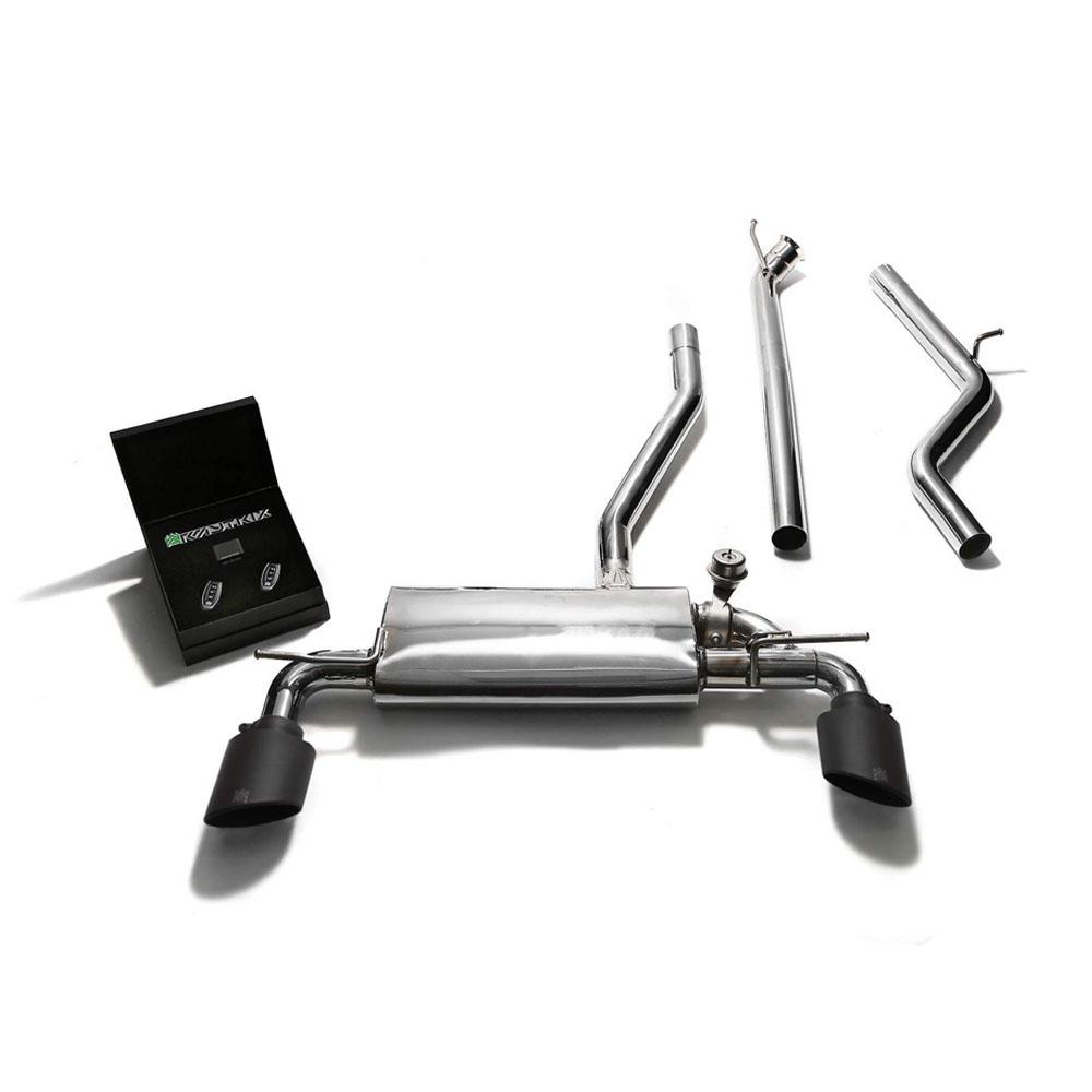 Armytrix Stainless Steel Valvetronic Catback Exhaust System | 2013-2015 Mercedes-Benz A-Class W176 2WD (MBA25-DS18B)-C-Dub Tech