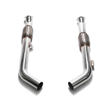 Armytrix Stainless Steel Valvetronic Catback Exhaust System for OEM Diffuser | 2015-2021 Mercedes-Benz C400 / C450 / C43 AMG W205 (MBC45-C)-C-Dub Tech