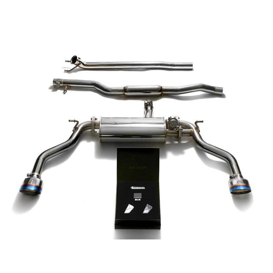 Armytrix Stainless Steel Valvetronic Catback Exhaust System with Dual Exhaust Tips |-C-Dub Tech