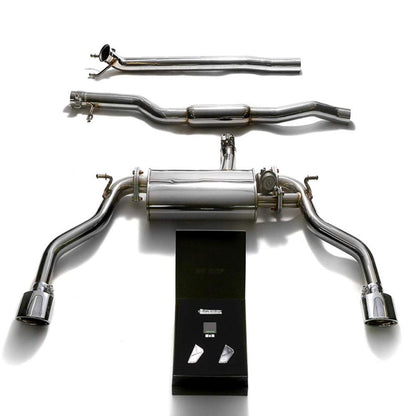 Armytrix Stainless Steel Valvetronic Catback Exhaust System with Dual Exhaust Tips |-C-Dub Tech