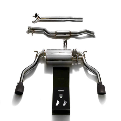 Armytrix Stainless Steel Valvetronic Catback Exhaust System with Dual Exhaust Tips |-C-Dub Tech