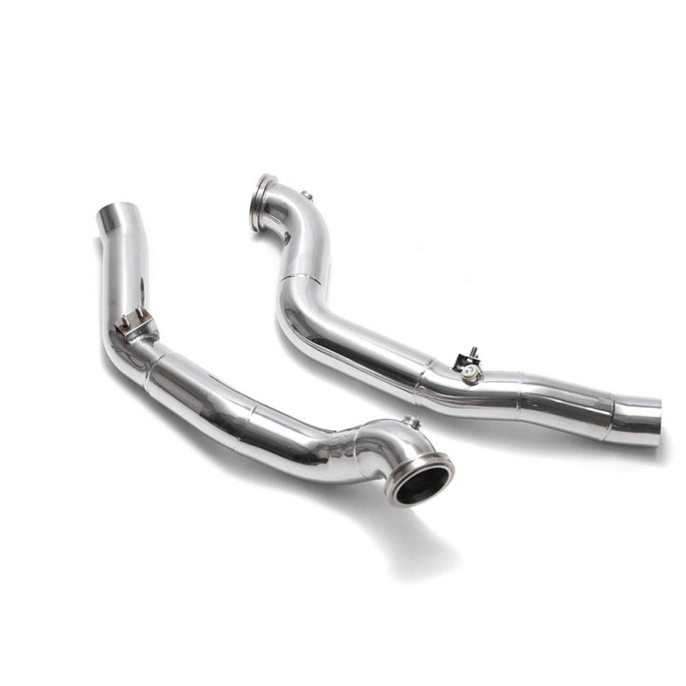 Armytrix Sport Cat-Pipe w/200 CPSI Catalytic Converters | 2013-2020 Maserati Ghibli SQ4 (MG574-CD)-C-Dub Tech