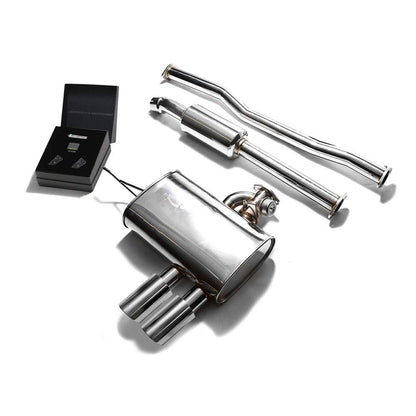 Armytrix Stainless Steel Valvetronic Catback Exhaust System with Dual Exhaust Tips | 2014-2020 Mini Cooper S F56 (MNF53-DC11)-C-Dub Tech