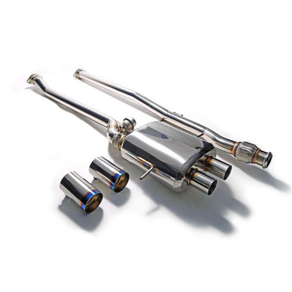 Armytrix Stainless Steel Valvetronic Catback Exhaust System with Exhaust Tips | 2007-2013 Mini Cooper S R56 / R57 / R58 / R89 (MNR5X-DC11)-C-Dub Tech