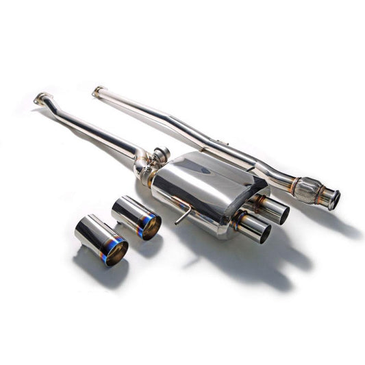 Armytrix Stainless Steel Valvetronic Catback Exhaust System with Exhaust Tips | 2007-2013 Mini Cooper S R56 / R57 / R58 / R89 (MNR5X-DC11)-C-Dub Tech