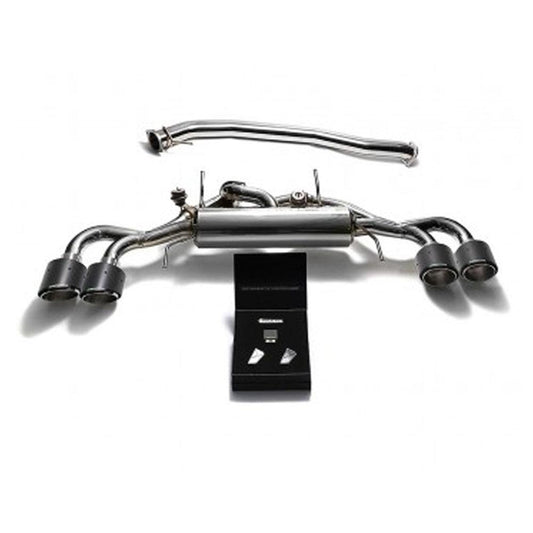 Armytrix Stainless Steel Valvetronic Catback Exhaust 102mm System | 2009-2021 Nissan GT-R R35 (NI35S-BF NI35S-BQC47)-C-Dub Tech