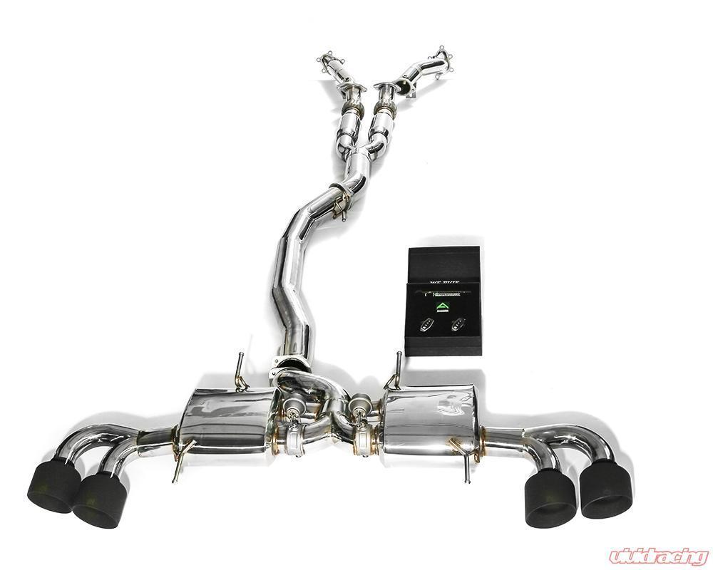 Armytrix Stainless 102mm Valvetronic Cat-Back | 2009-2017 Nissan GT-R (NI35S-BQS12B)-C-Dub Tech