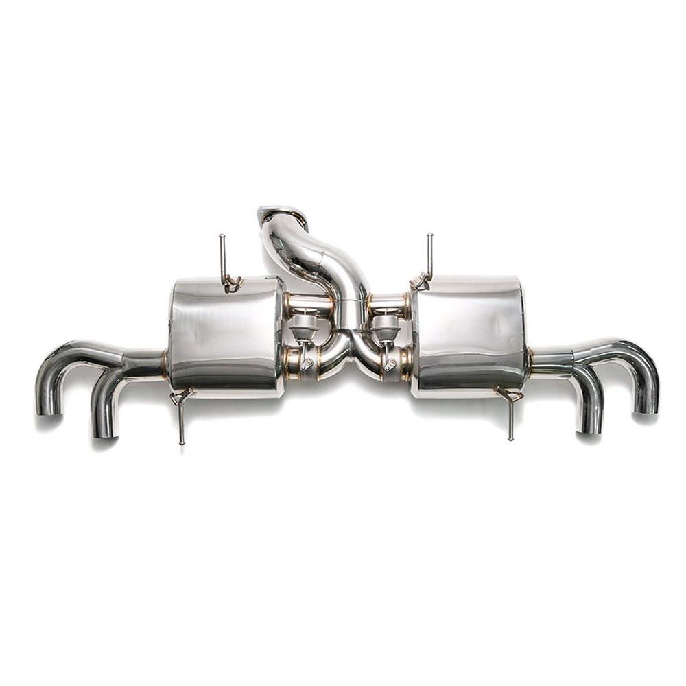 Armytrix Stainless Steel Valvetronic Catback Exhaust 90mm System with Quad Exhaust Tips | 2009-2019 Nissan GT-R R35 (NI35S-QC47)-C-Dub Tech