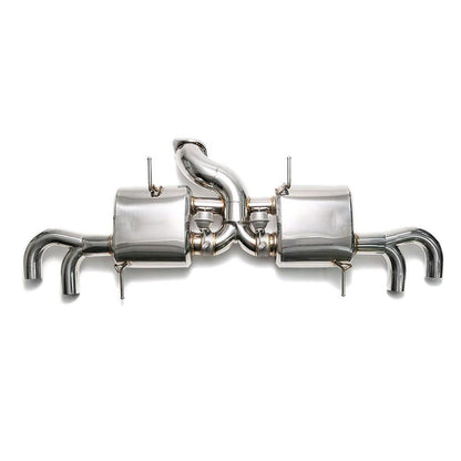 Armytrix Stainless Steel Valvetronic Catback Exhaust 90mm System with Quad Exhaust Tips | 2009-2019 Nissan GT-R R35 (NI35S-QC47)-C-Dub Tech