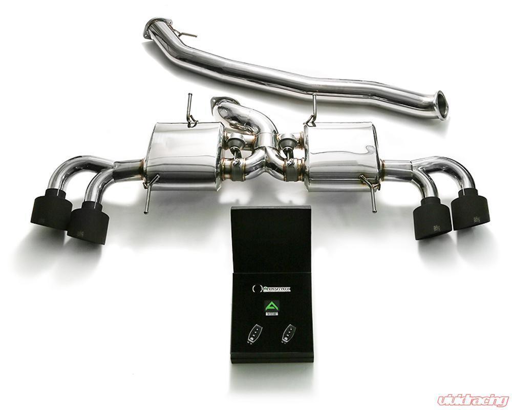 Armytrix Stainless 90mm Valvetronic Cat-Back | 2009-2017 Nissan GT-R (NI35S-QS12B)-C-Dub Tech