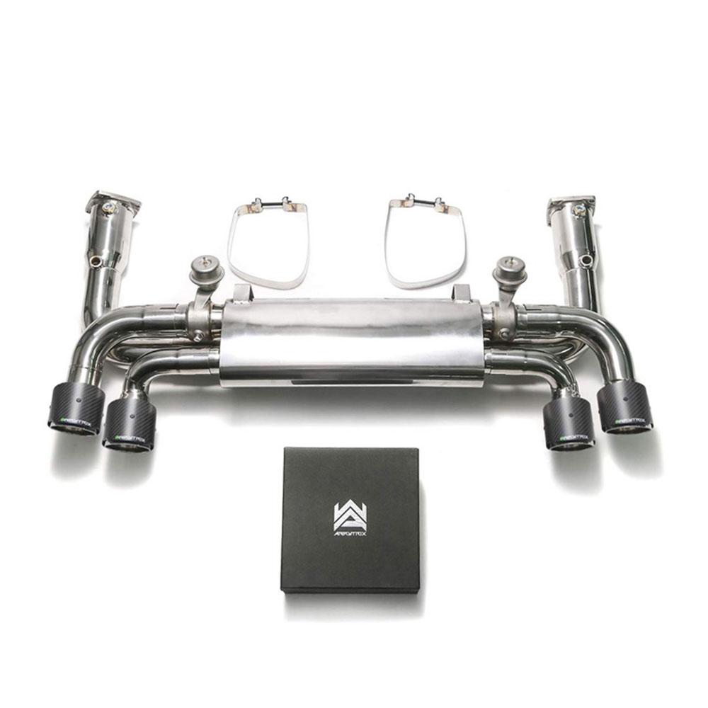 Armytrix Stainless Steel Sport High-Flow Valvetronic Exhaust System | 2017-2019 Porsche 991.2 Carrera (P92C2-CD+P92C2-DS41B)-C-Dub Tech