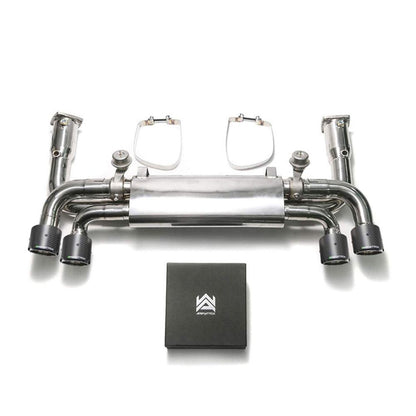 Armytrix Stainless Steel Sport High-Flow Valvetronic Exhaust System | 2017-2019 Porsche 991.2 Carrera (P92C2-CD+P92C2-DS41B)