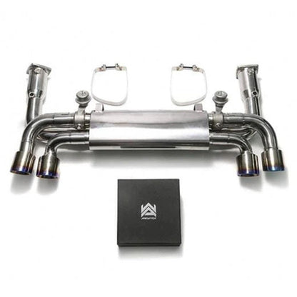 Armytrix Stainless Steel Sport High-Flow Valvetronic Exhaust System | 2017-2019 Porsche 991.2 Carrera (P92C2-CD+P92C2-DS41B)