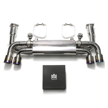 Armytrix Stainless Steel Sport High-Flow Valvetronic Exhaust System | 2017-2019 Porsche 991.2 Carrera (P92C2-CD+P92C2-DS41B)-C-Dub Tech