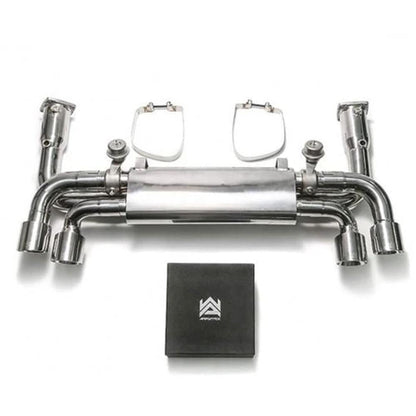 Armytrix Stainless Steel Sport High-Flow Valvetronic Exhaust System | 2017-2019 Porsche 991.2 Carrera (P92C2-CD+P92C2-DS41B)-C-Dub Tech