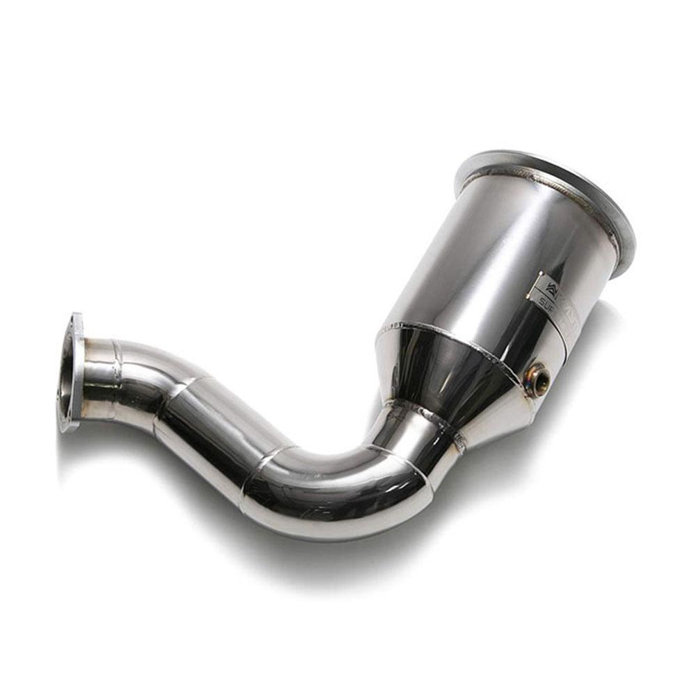 Armytrix Sport Cat Main Downpipe w/200 CPSI Catalytic Converters | 2018+ Porsche Cayenne (PE3T1-CD)-C-Dub Tech