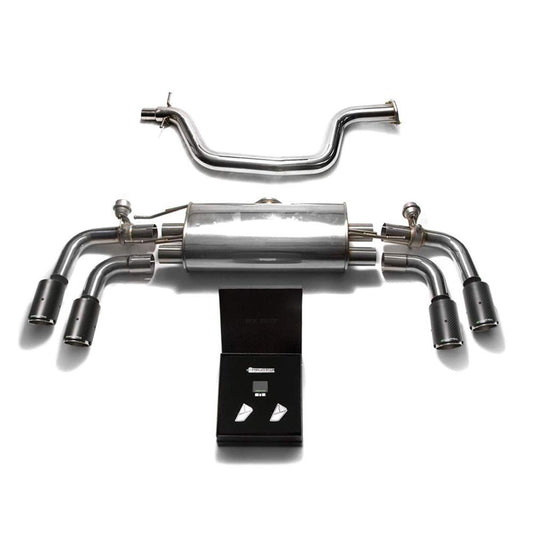 Armytrix Stainless Steel Valvetronic Catback Exhaust System | 2007-2014 Audi TT MK2 8J (AU8JT-QC11)