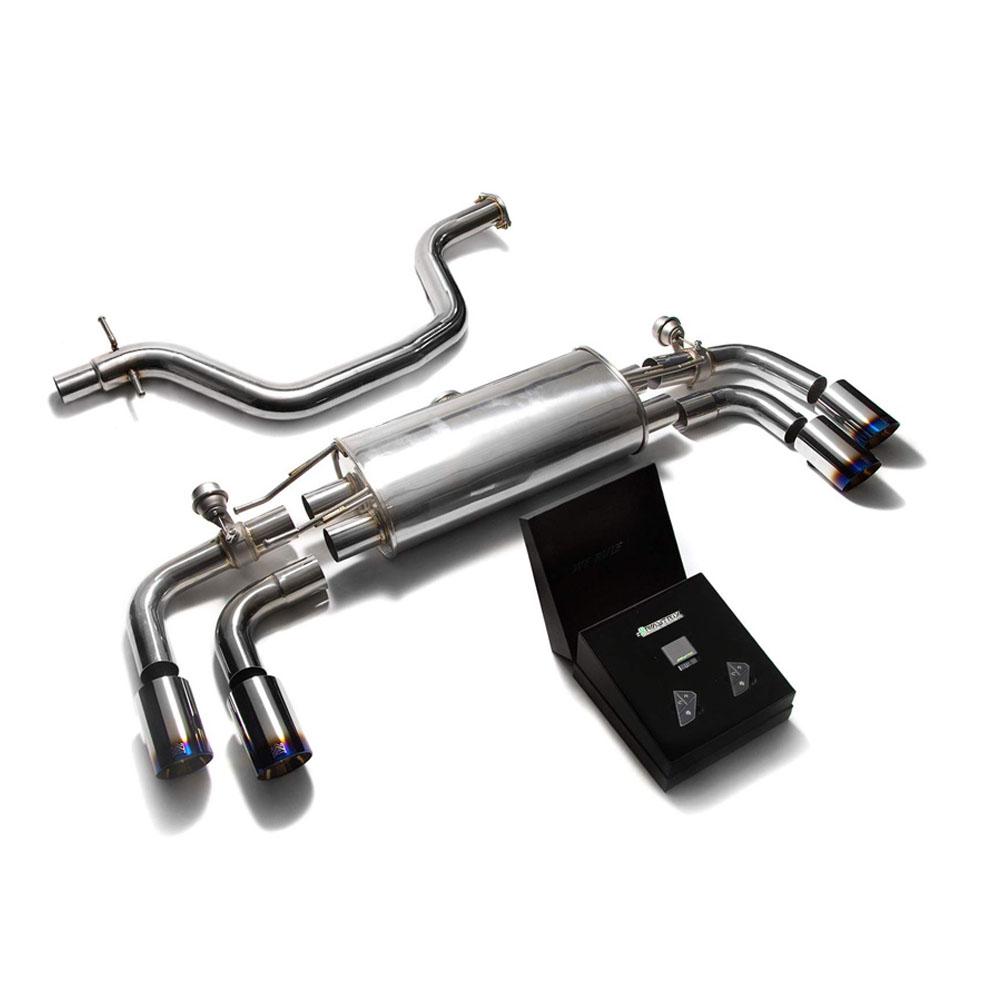 Armytrix Stainless Steel Valvetronic Catback Exhaust System | 2007-2014 Audi TT MK2 8J (AU8JT-QC11)-C-Dub Tech