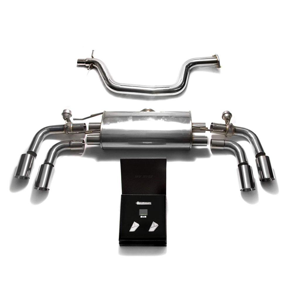 Armytrix Stainless Steel Valvetronic Catback Exhaust System | 2007-2014 Audi TT MK2 8J (AU8JT-QC11)-C-Dub Tech