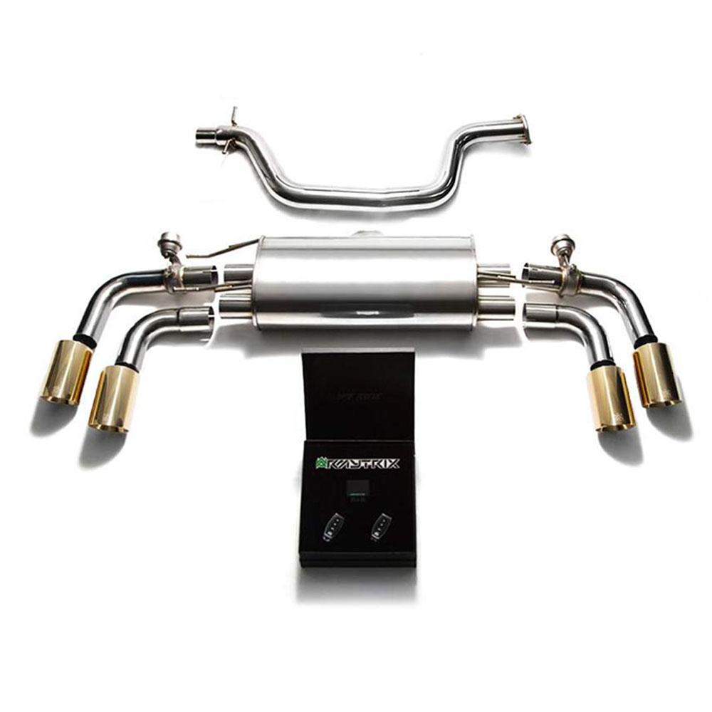 Armytrix Stainless Steel Valvetronic Catback Exhaust System | 2007-2014 Audi TT MK2 8J (AU8JT-QC11)-C-Dub Tech