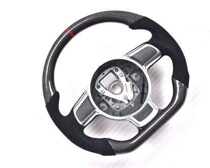 Audi R8 | TT RS OEM Upgraded Customized Steering Wheel 2009-2015-C-Dub Tech
