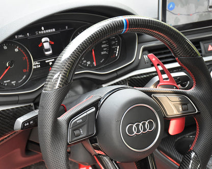Audi A3 | A4 | A5 | S3 | RS3 | S4 | RS4 | S5 | RS5 S-Line OEM Upgraded Customized Steering Wheel 2017-2020-C-Dub Tech