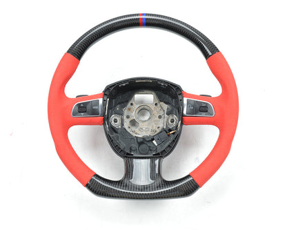 Audi A3 | A4 | A5 | A6 | Q5 | Q7 | S5 | S4 OEM Upgraded Customized Steering Wheel 2005-2011-C-Dub Tech