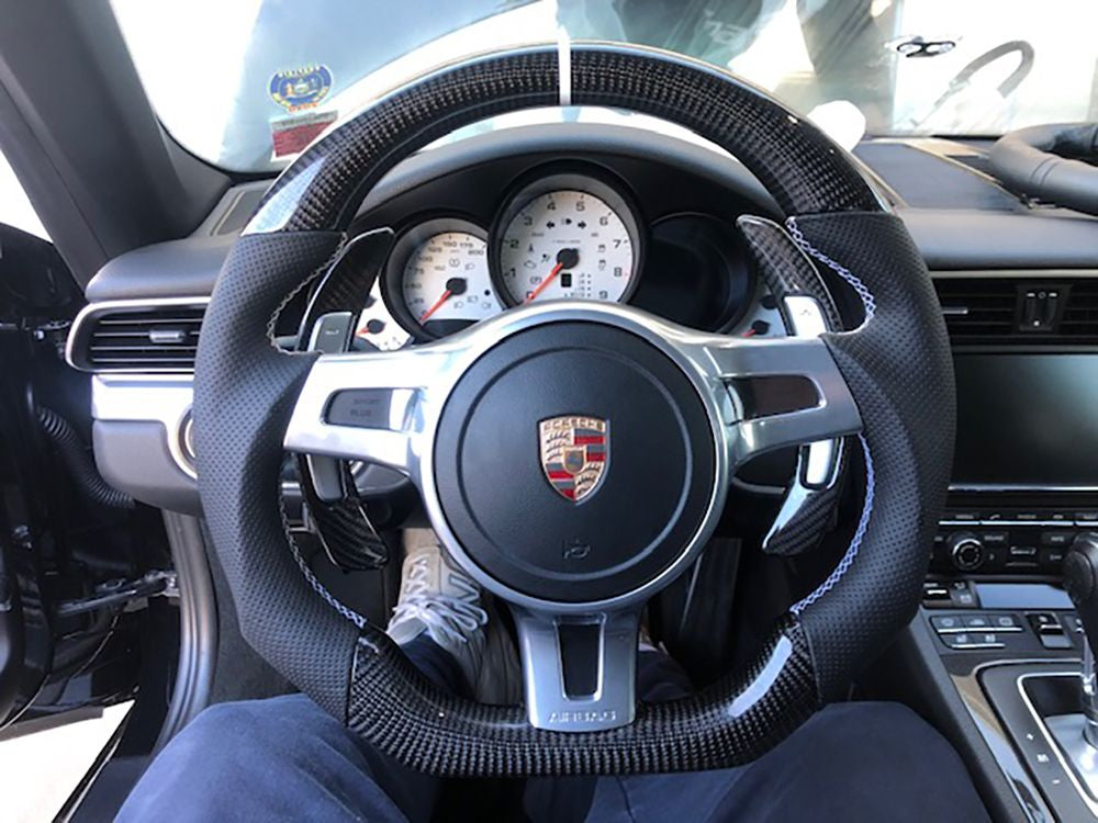 VR Bespoke Carbon Fiber Porsche PDK Paddle Shifters Gen 1 for 991 | 997.2 | 987.2 | Panamera 970 | Cayenne 958