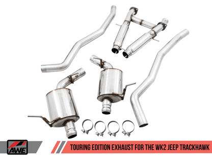 AWE Tuning 2020 Jeep Grand Cherokee SRT/Trackhawk Touring Edition Exhaust - 3015-31017-C-Dub Tech