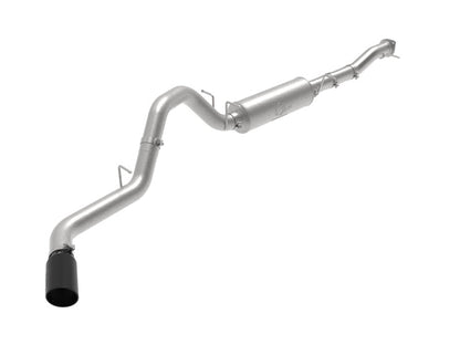 aFe Apollo GT Series 3in 409SS Cat-Back Exhaust w/ Black - 49-44122-B