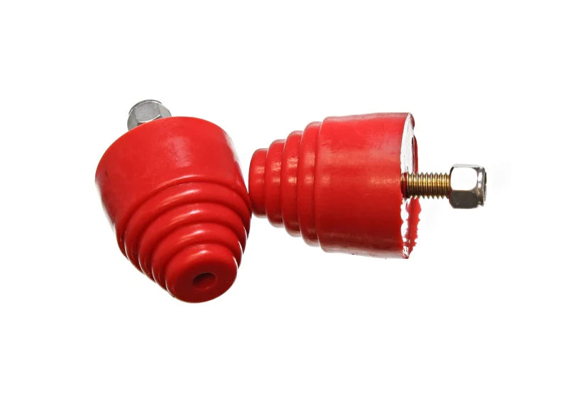 Energy Suspension All Purpose Red Bump Stop Set 2 1/8 - 9.9101R