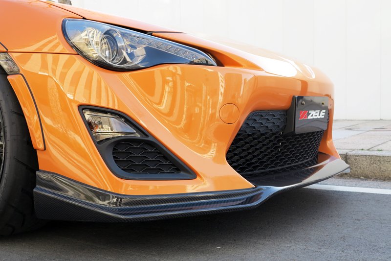 Zele Performance Style Front Lip - Toyota 86 ZN6/Subaru BRZ ZC6